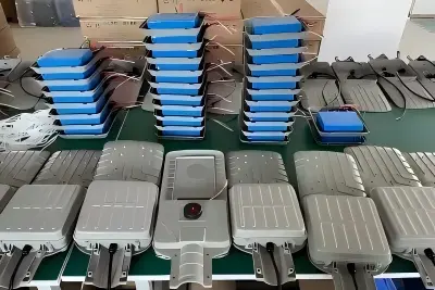स्प्लिट सोलर स्ट्रीट लाइट के 60 सेट चेक गणराज्य और स्लोवाकिया को भेजे गए